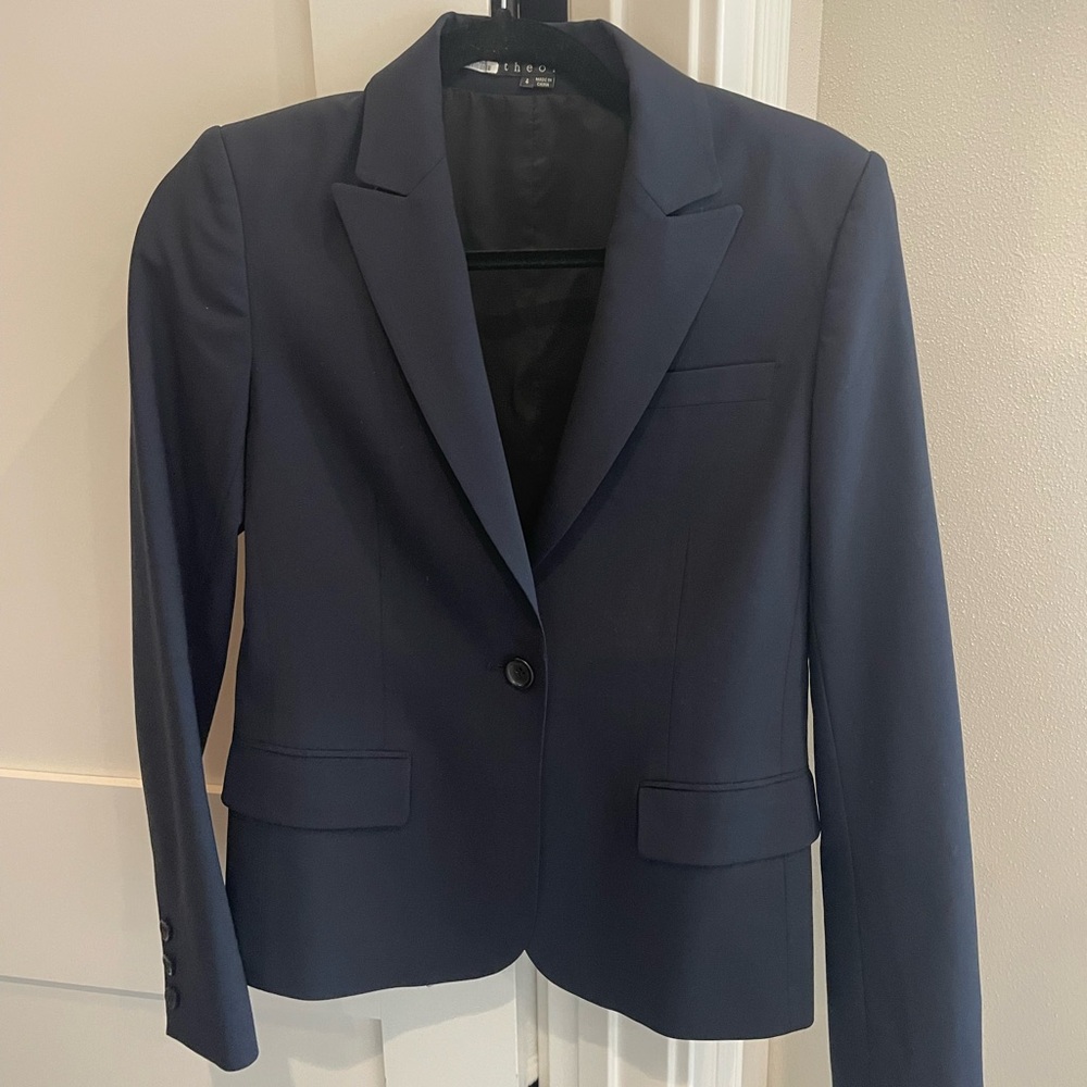 Theory Navy Blazer